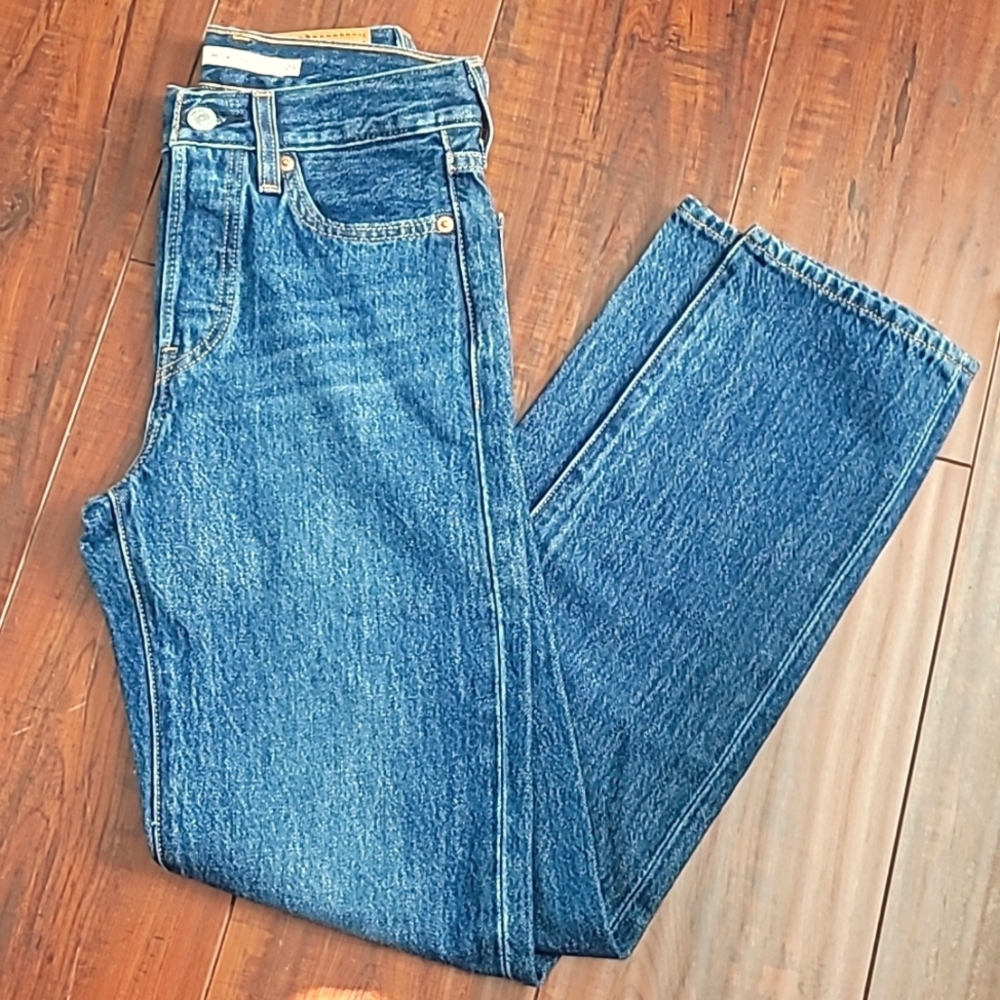 Wedgie straight Levi's